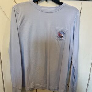 Vineyard Vines Light Blue Long Sleeve Tee